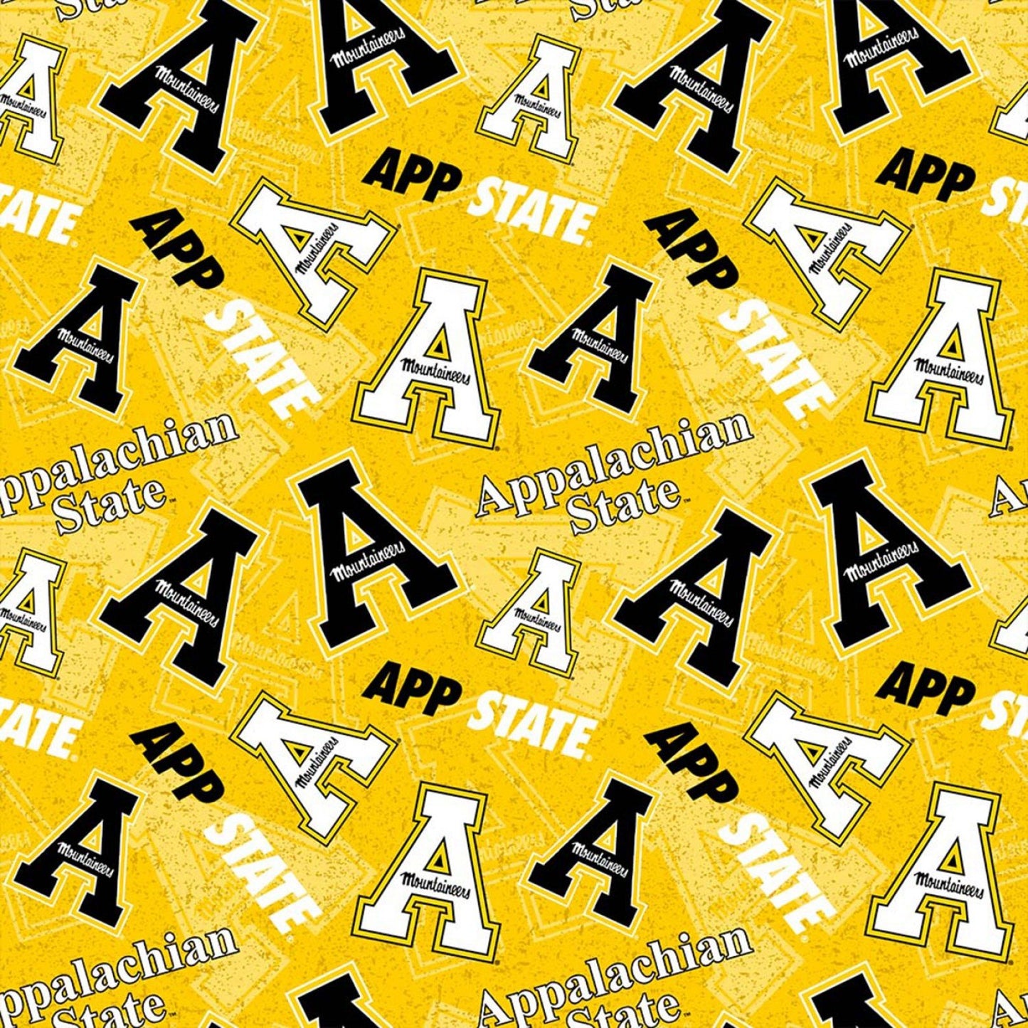 NCAA Appalachian State Fabric 1178 Mountaineers Fabric