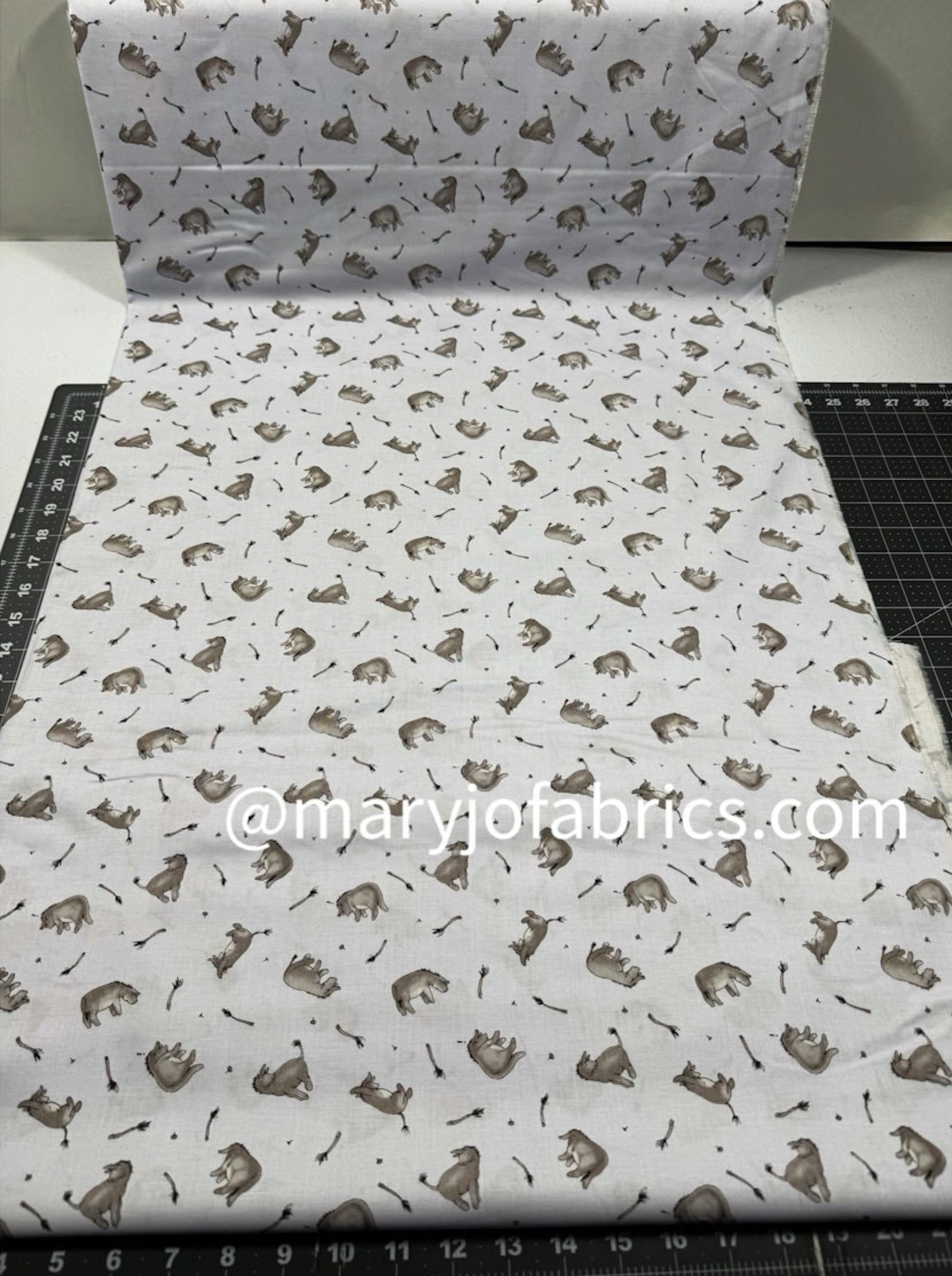 Eeyore Cotton Fabric 8720 - 50 Classic Winnie the Pooh fabric - Mary Jo Fabrics