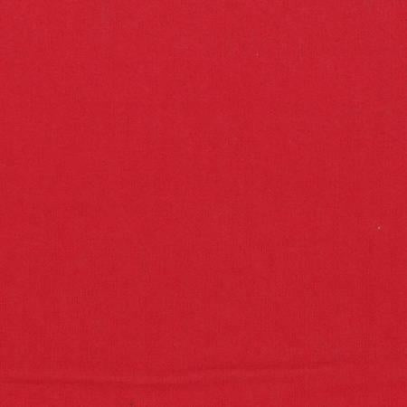 Fabri Quilt Solid Red FLANNEL 156 - 02 Heavyweight - Mary Jo Fabrics