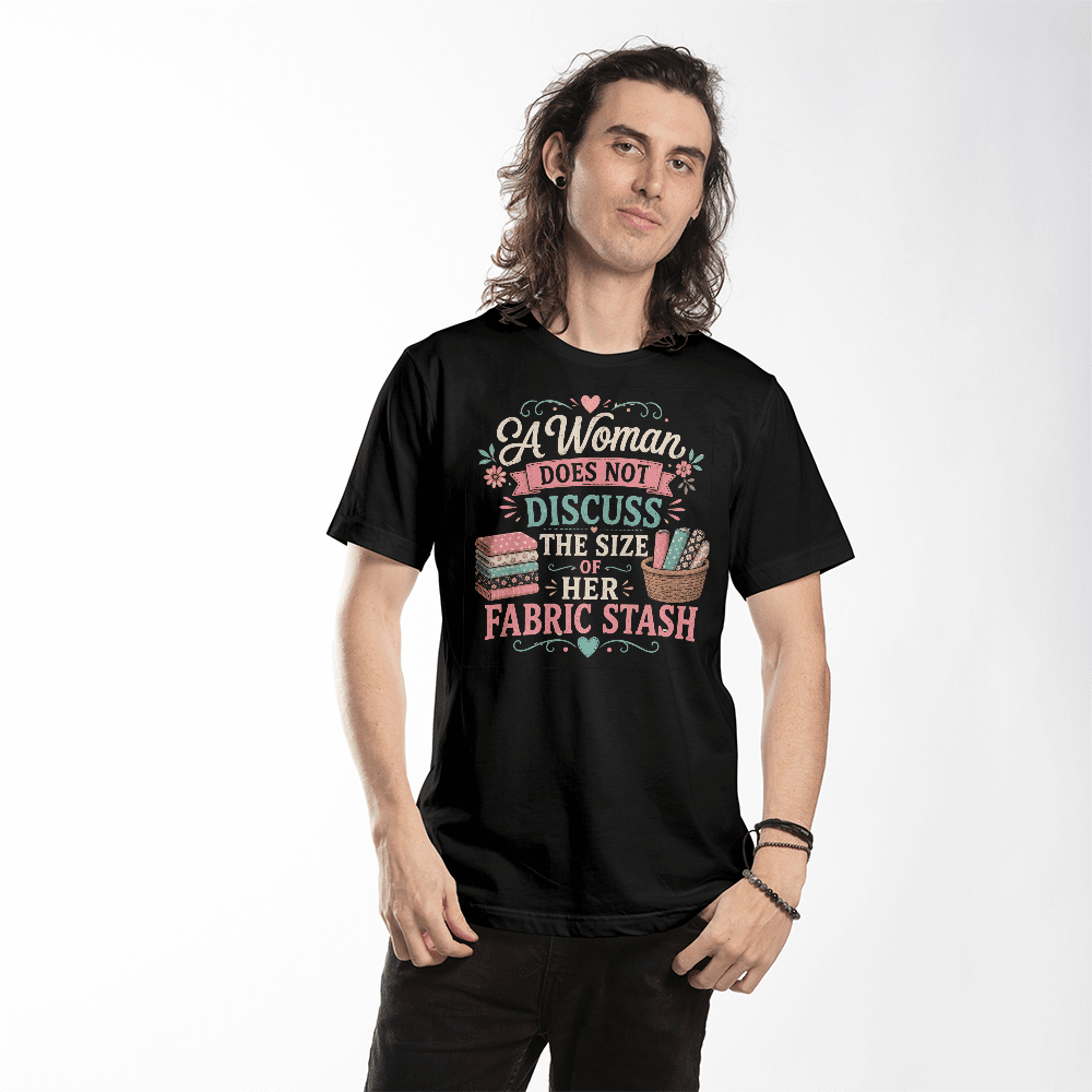 Fabric Stash T Shirt - Mary Jo Fabrics