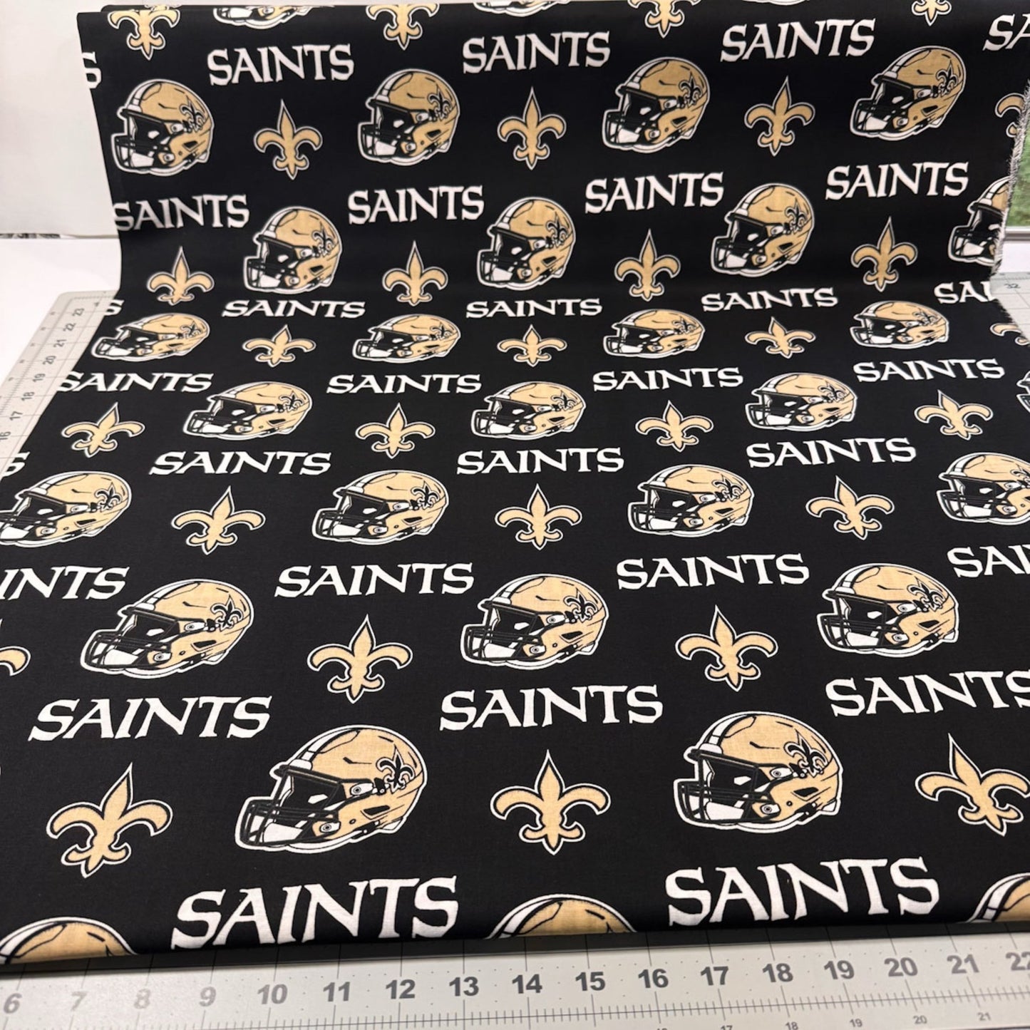 New Orleans Saints fabric 6283D NFL Cotton fabric - Mary Jo Fabrics