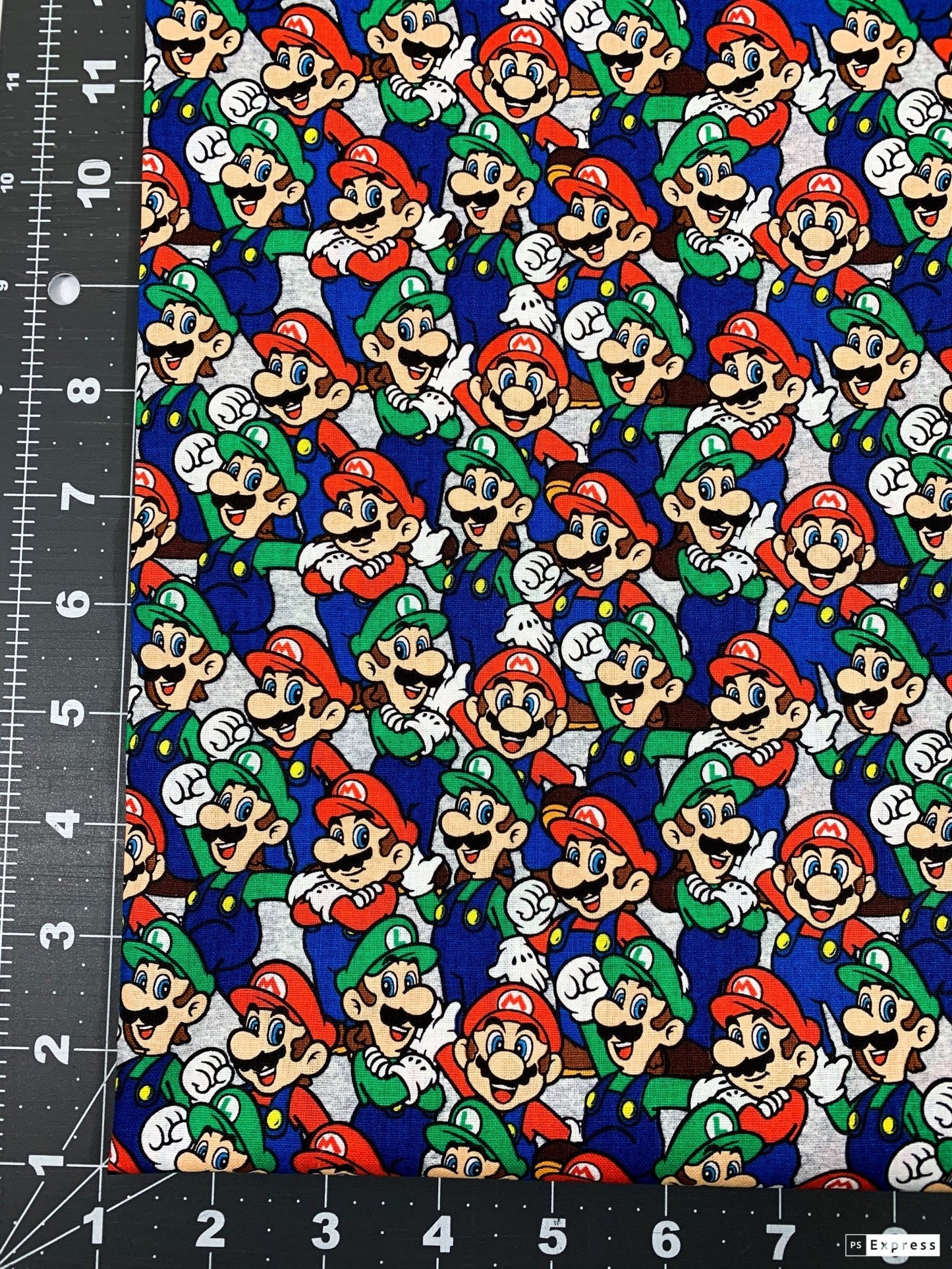 Super Mario fabric Mario Luigi game fabric