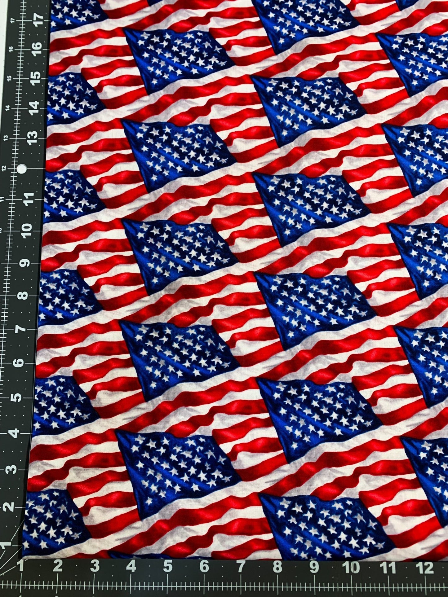 USA Flag fabric 1540 - 78 Wings of Freedom Patriotic fabric - Mary Jo Fabrics