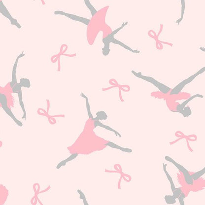 Pink Ballerina FLANNEL 1065-22 Dance