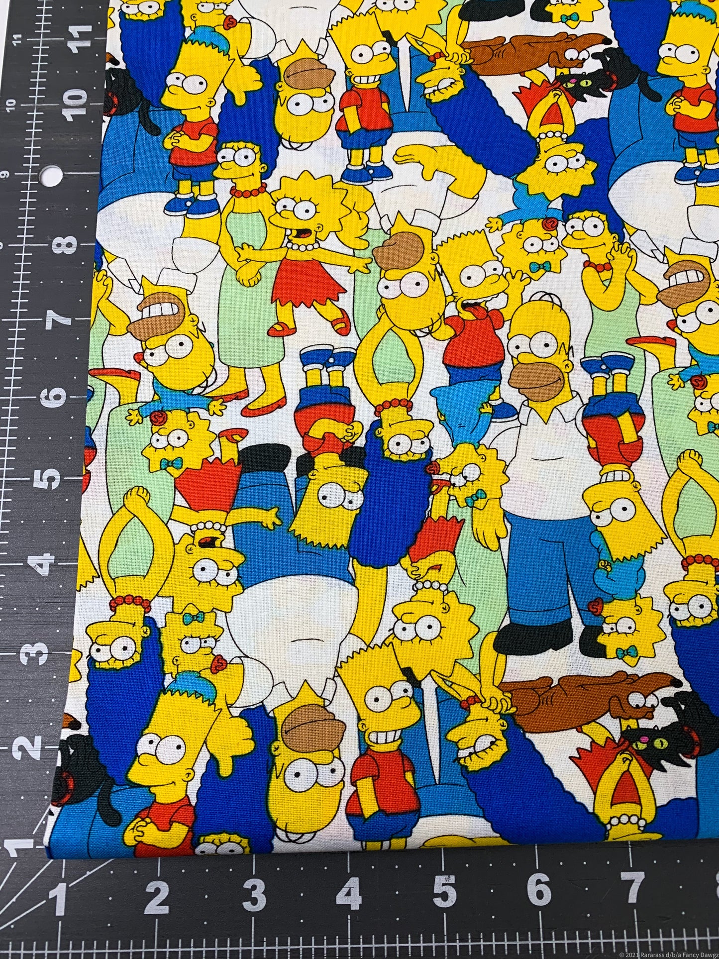 The Simpsons fabric 74551 W Bart Simpson fabric