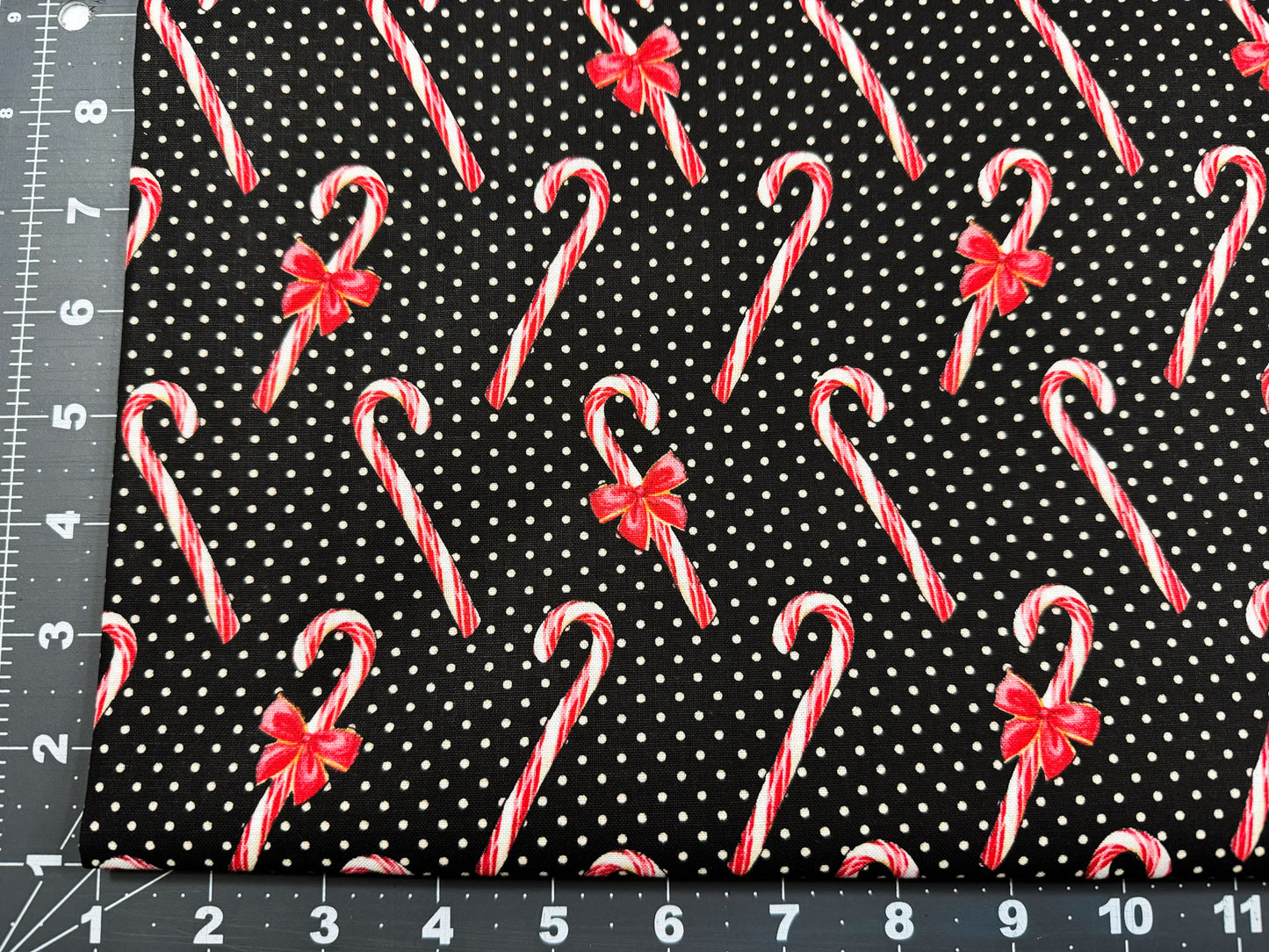 Christmas candy canes fabric 17919 candy cane cotton fabric