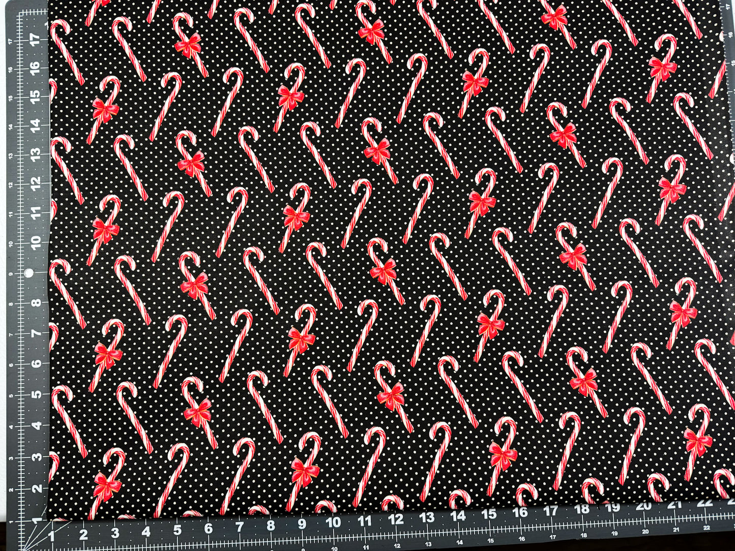 Christmas candy canes fabric 17919 candy cane cotton fabric