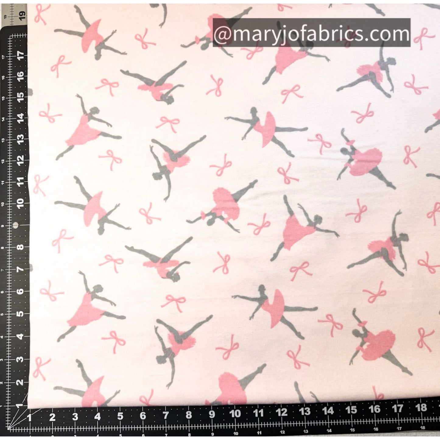 Pink Ballerina FLANNEL 1065-22 Dance