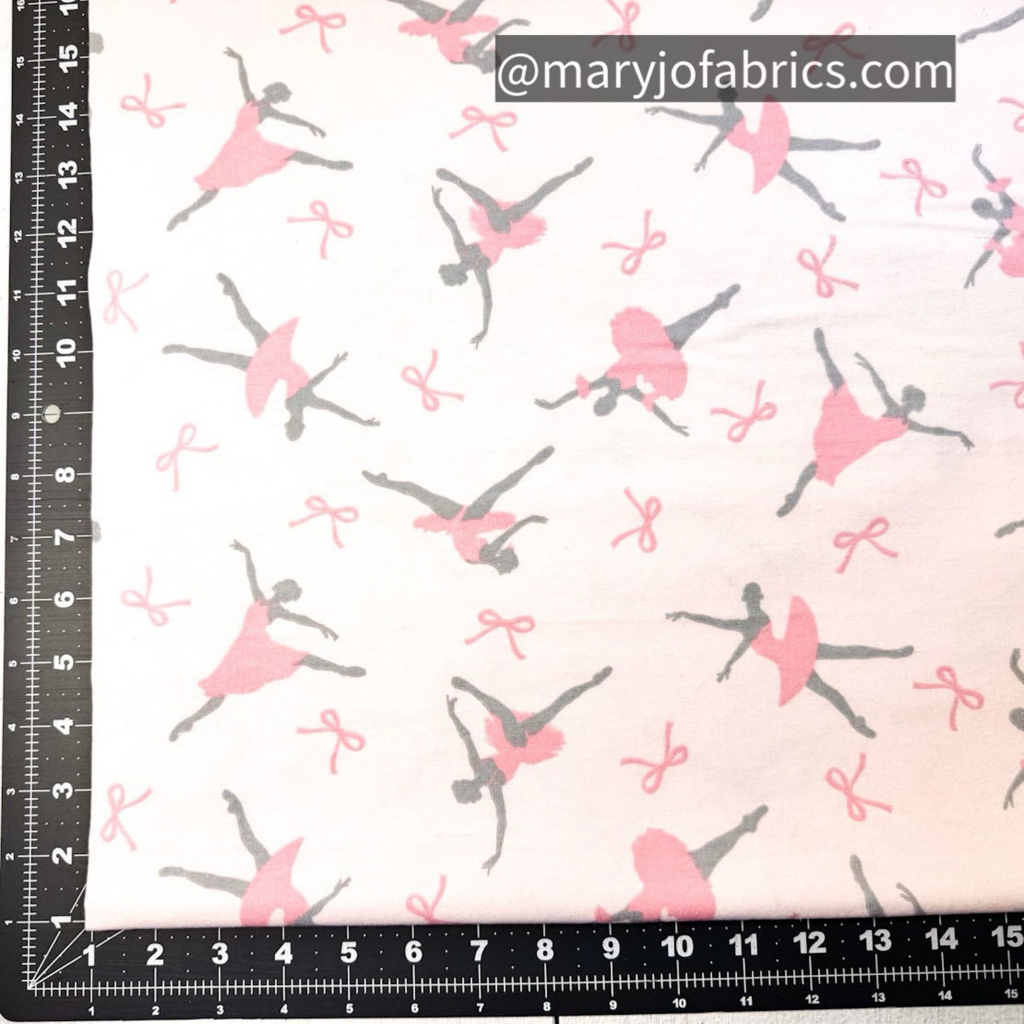 Pink Ballerina FLANNEL 1065-22 Dance