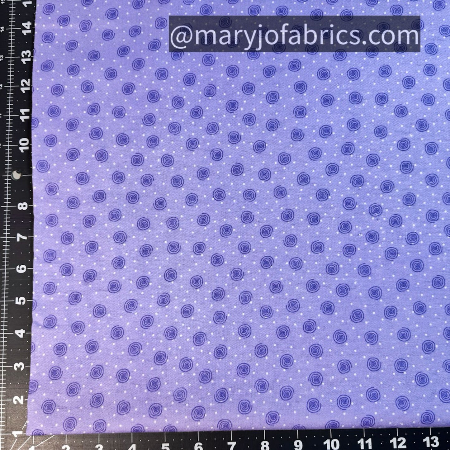 Purple Swirl Polka Dot FLANNEL 0019-55 Baby Flannel