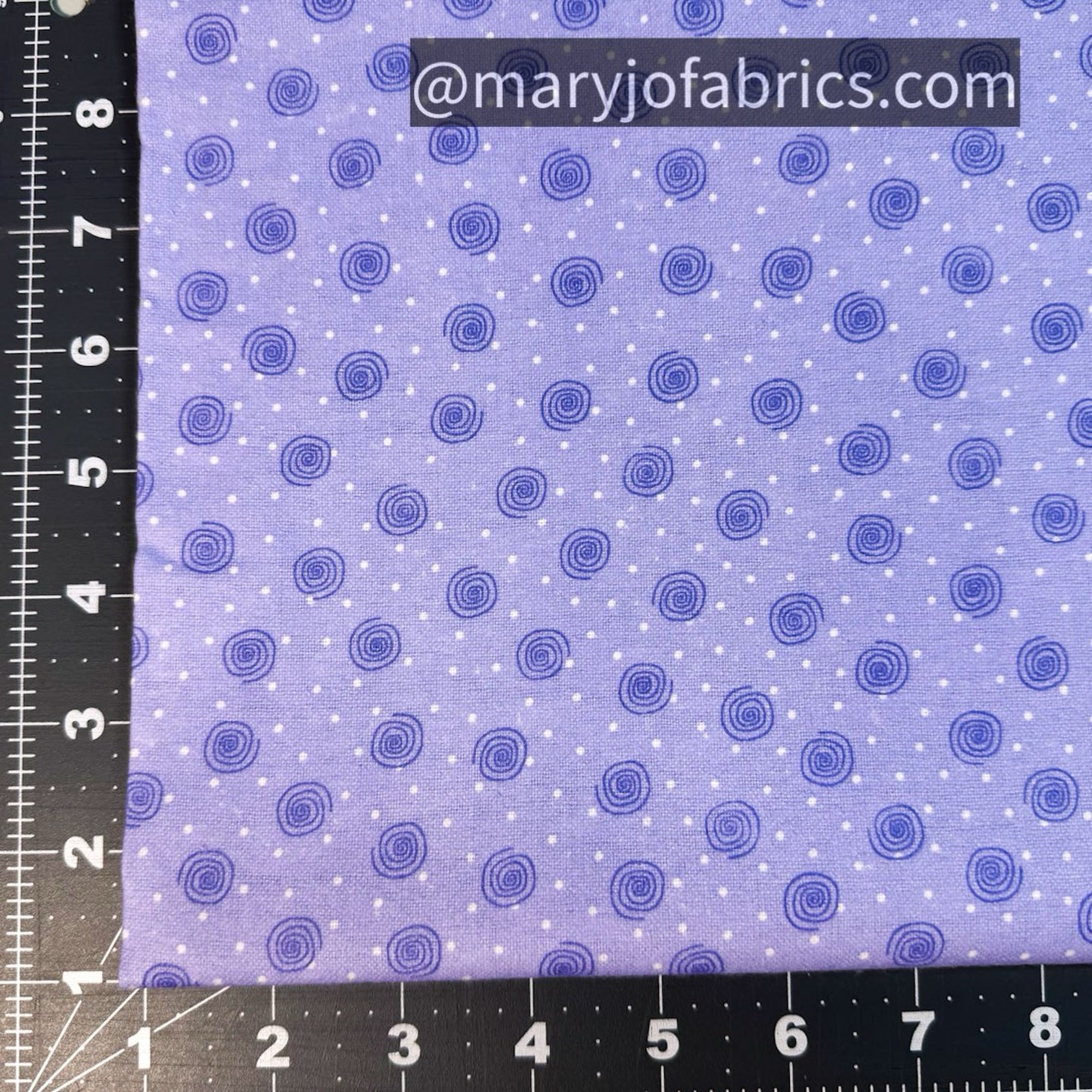 Purple Swirl Polka Dot FLANNEL 0019-55 Baby Flannel