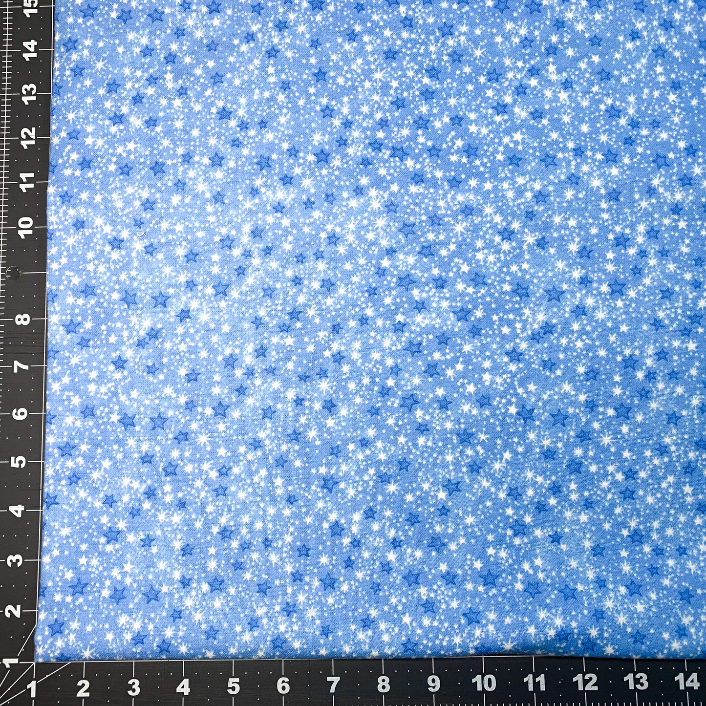 Blue Mini Stars  FLANNEL 9831-11 Space Flannel