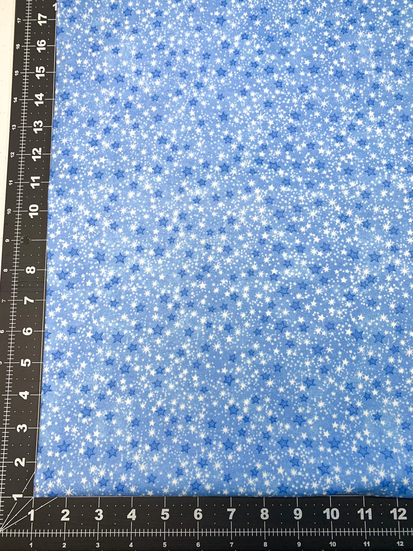 Blue Mini Stars  FLANNEL 9831-11 Space Flannel