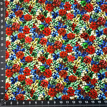 Holiday Bow Christmas Fabric 59-8931 Noel Red Bows