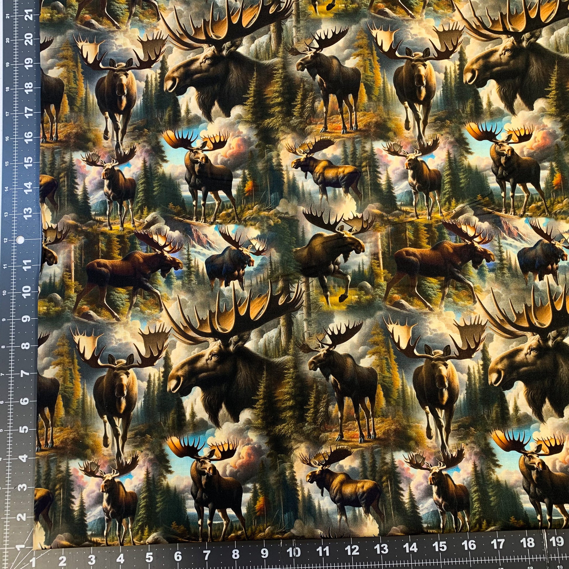 Big Moose fabric by the yard Mary Jo Fabrics
