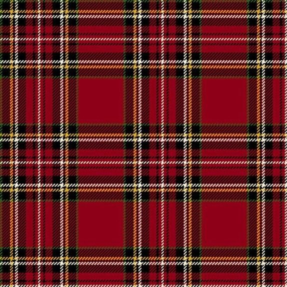 Red Black Primo Plaid FLANNEL PP091969 Red Flannel Holiday Cheer
