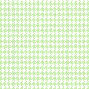 Green Houndstooth FLANNEL 0014-6 Green Flannel