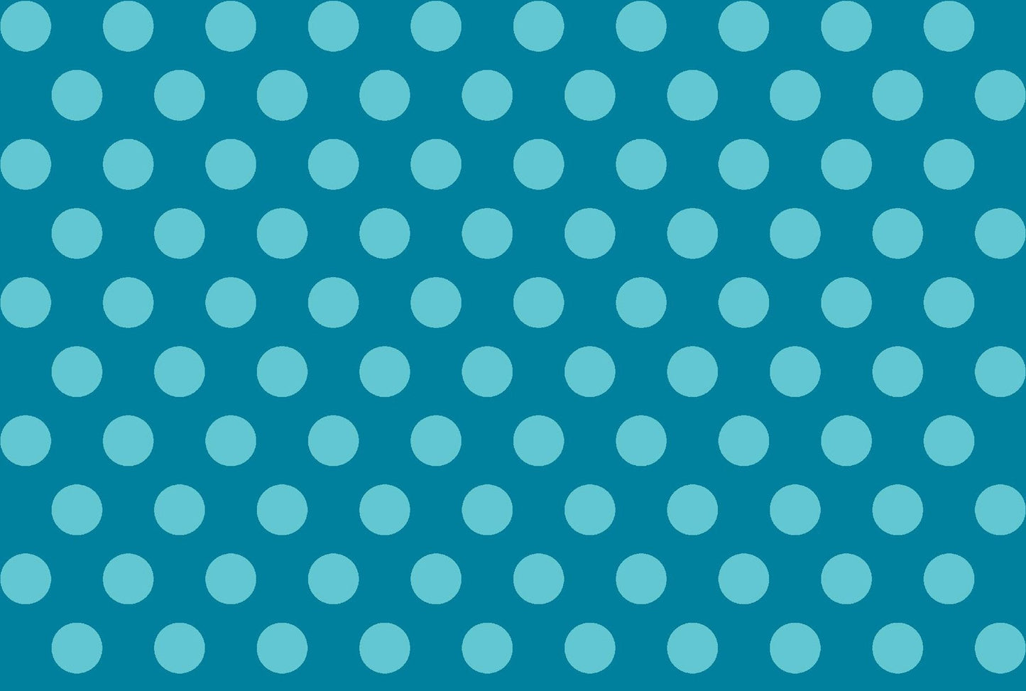 Aqua Polka Dot FLANNEL 44 - 6354 Blue Dots - Mary Jo Fabrics