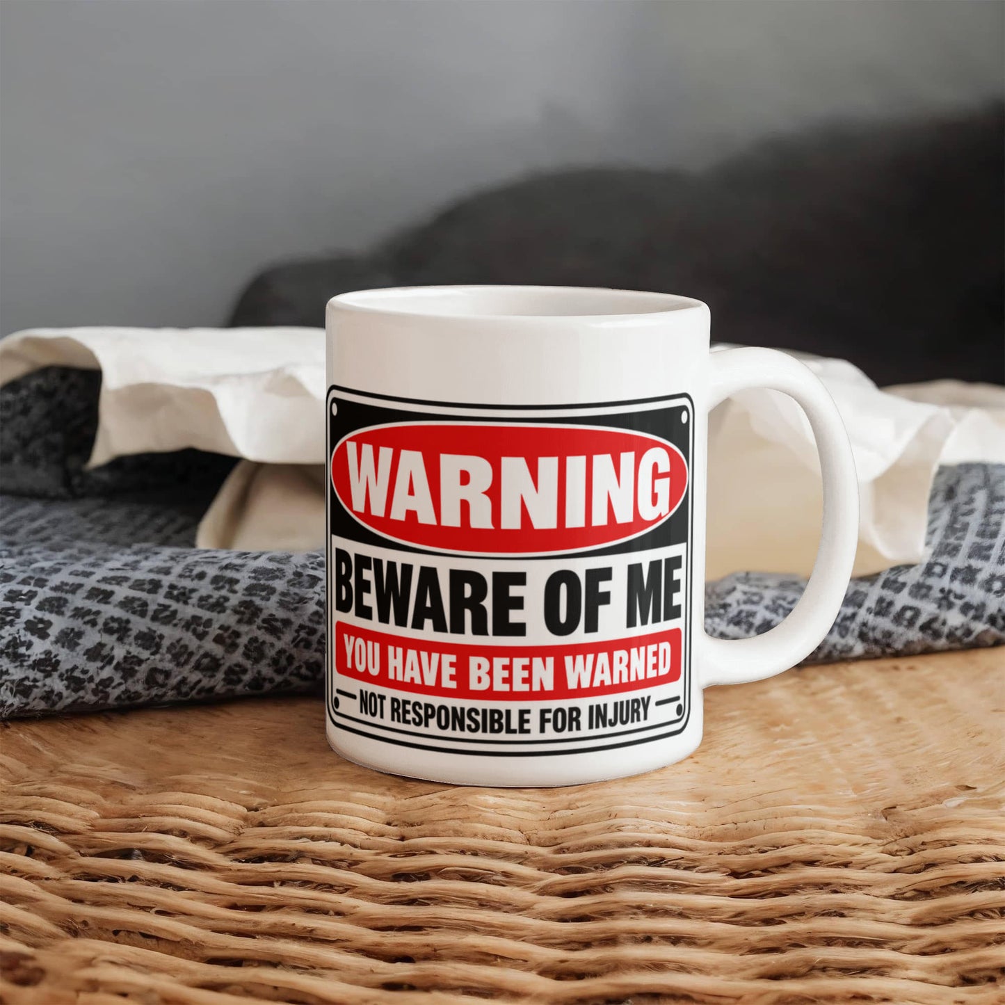 Warning Beware of Me Coffee Mug
