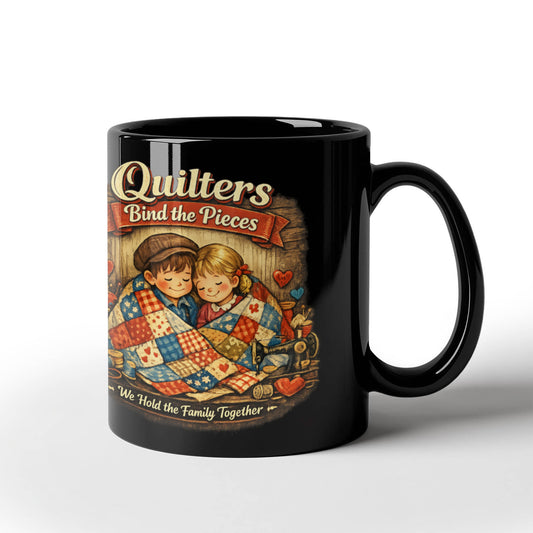Quilters Bind the Pieces Coffee Mug