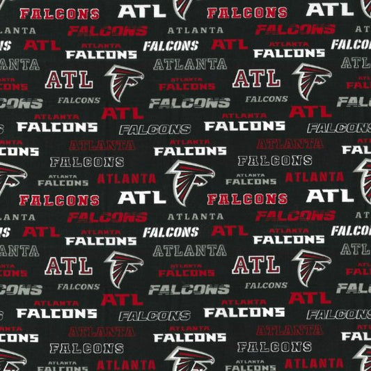 Atlanta Falcons fabric 70455D Atlanta fabric NFL fabric - Mary Jo Fabrics