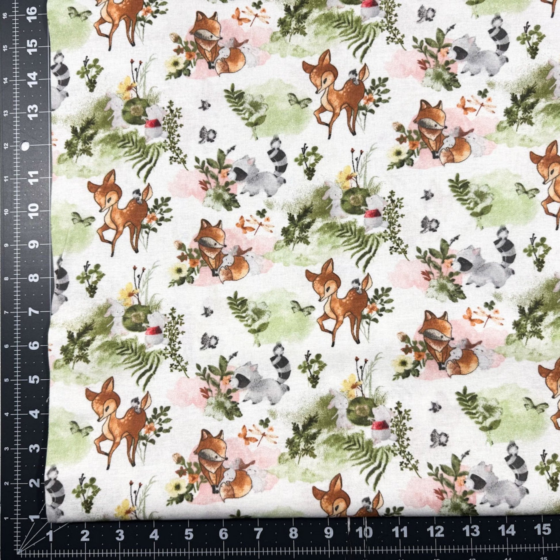 Baby Animal Nursery FLANNEL 1986 - 4032 Nature Baby - Mary Jo Fabrics