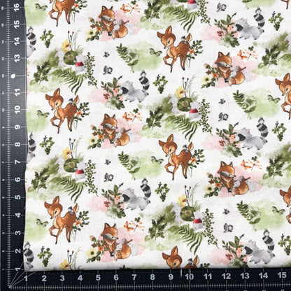 Baby Animal Nursery FLANNEL 1986 - 4032 Nature Baby - Mary Jo Fabrics