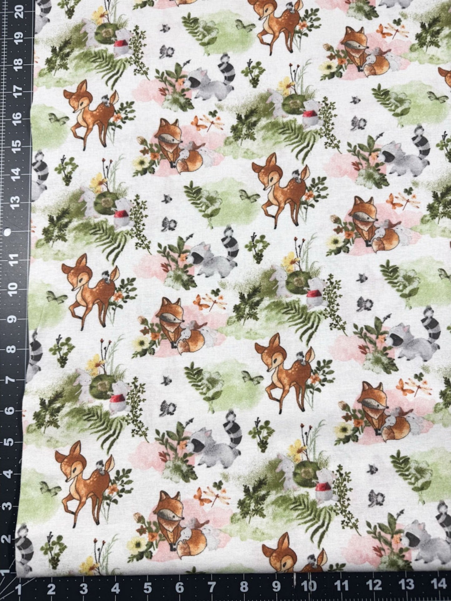 Baby Animal Nursery FLANNEL 1986 - 4032 Nature Baby - Mary Jo Fabrics