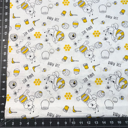 Baby Bee Winnie the Pooh Fabric 80134 - Mary Jo Fabrics