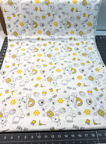 Baby Bee Winnie the Pooh Fabric 80134 - Mary Jo Fabrics