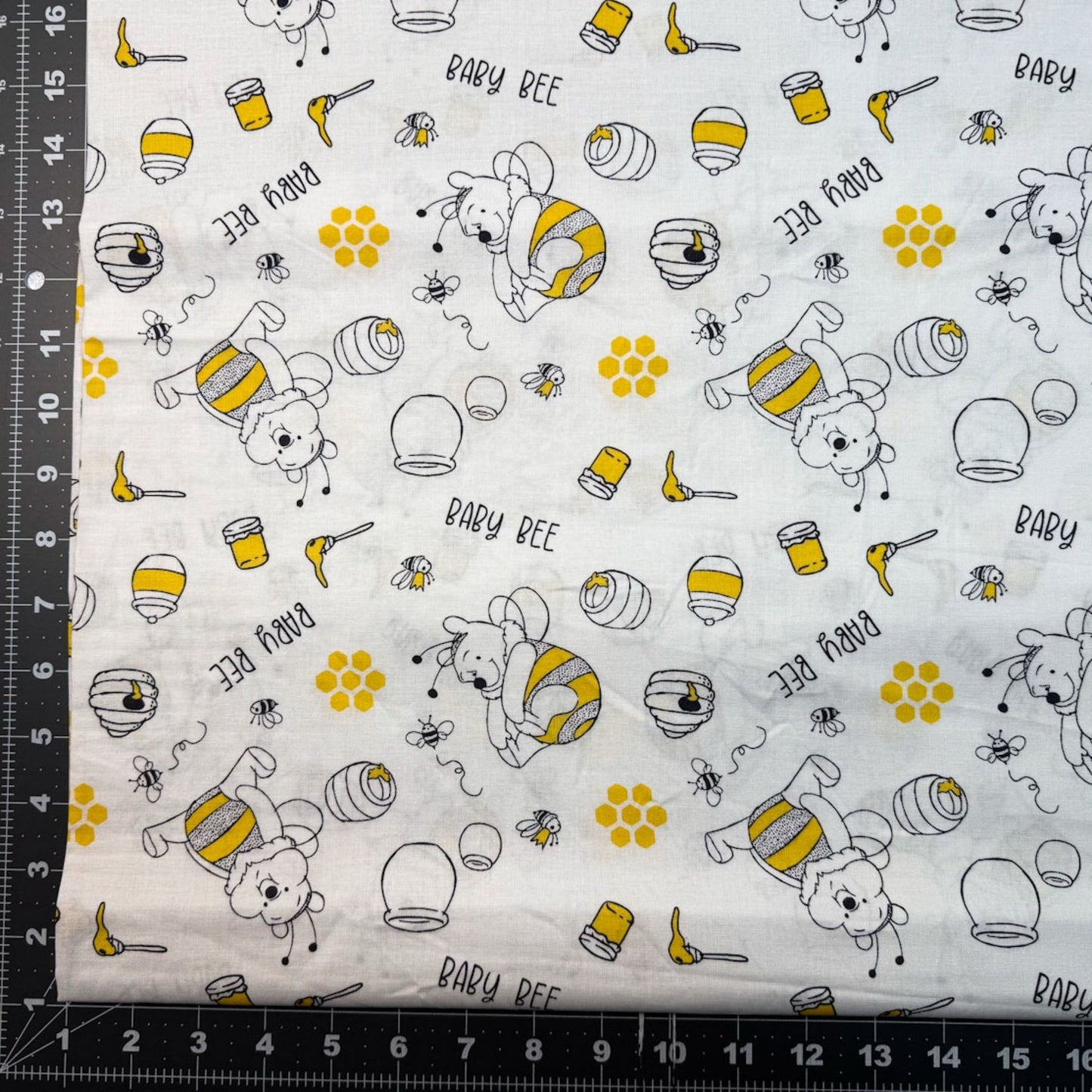 Baby Bee Winnie the Pooh Fabric 80134 - Mary Jo Fabrics