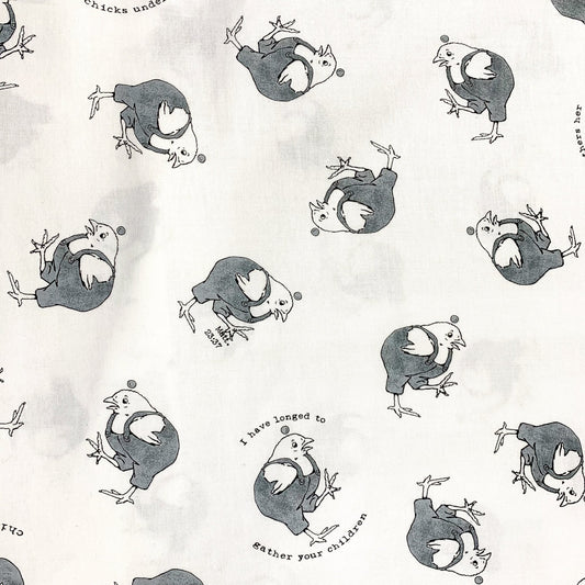 Baby Chick Cotton Fabric 26469 Cute chickens - Mary Jo Fabrics