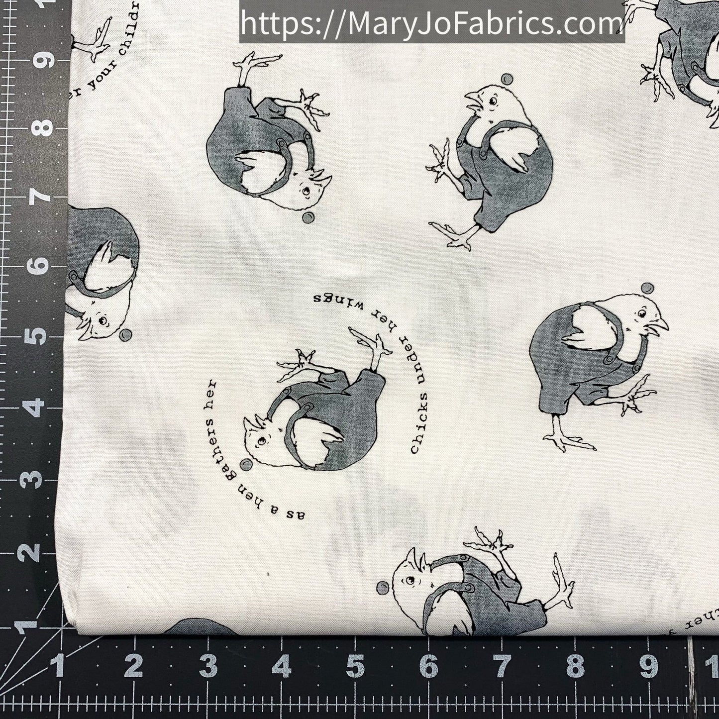 Baby Chick Cotton Fabric 26469 Cute chickens - Mary Jo Fabrics