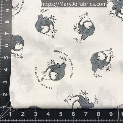 Baby Chick Cotton Fabric 26469 Cute chickens - Mary Jo Fabrics
