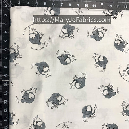 Baby Chick Cotton Fabric 26469 Cute chickens - Mary Jo Fabrics