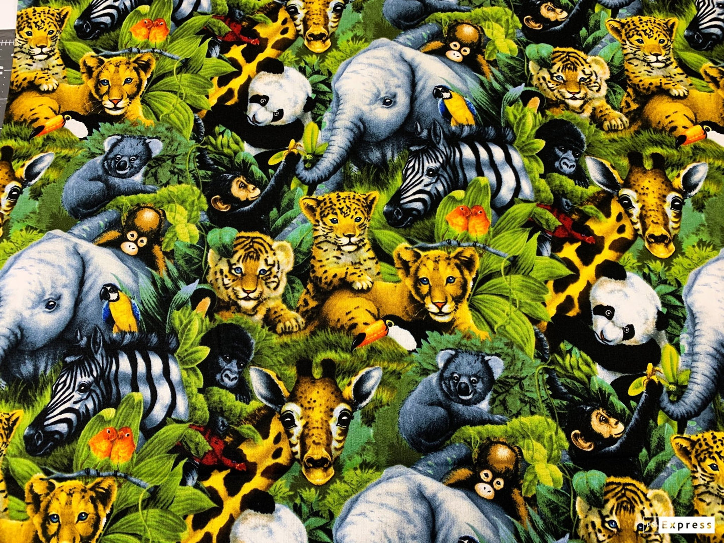 Baby Jungle Animals AL - 2016 - 6C Safari Nursery fabric - Mary Jo Fabrics