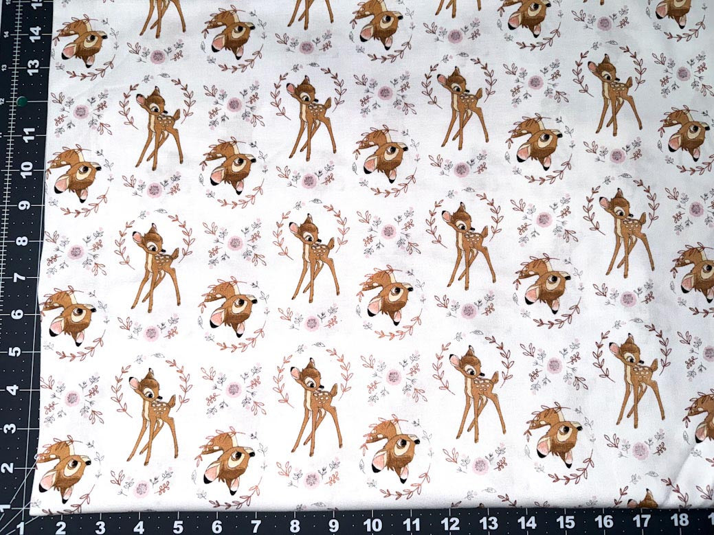 Sweet Bambi fabric Disney cotton fabric