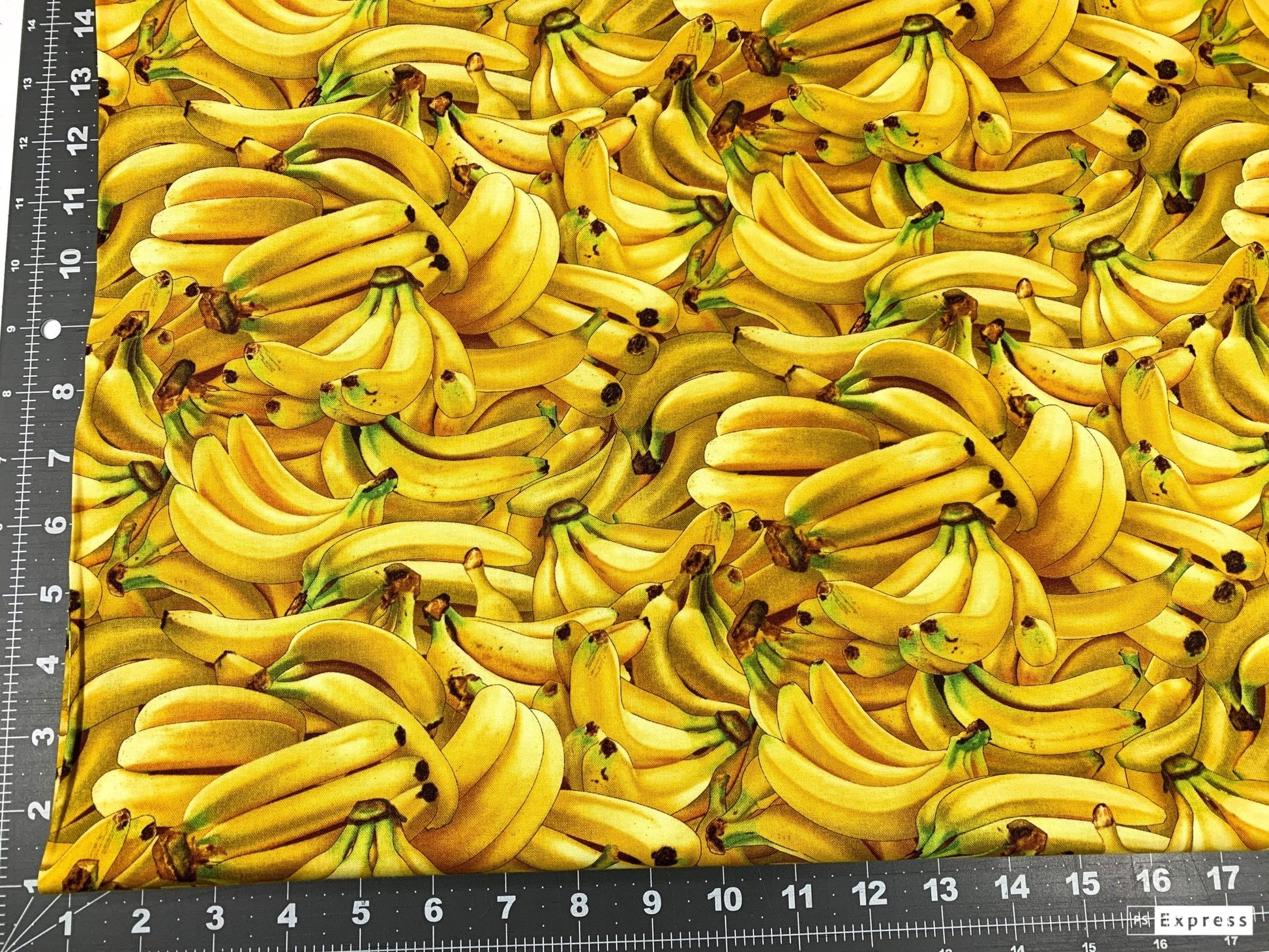 Bananas fabric 461 Yellow banana cotton fabric - Mary Jo Fabrics