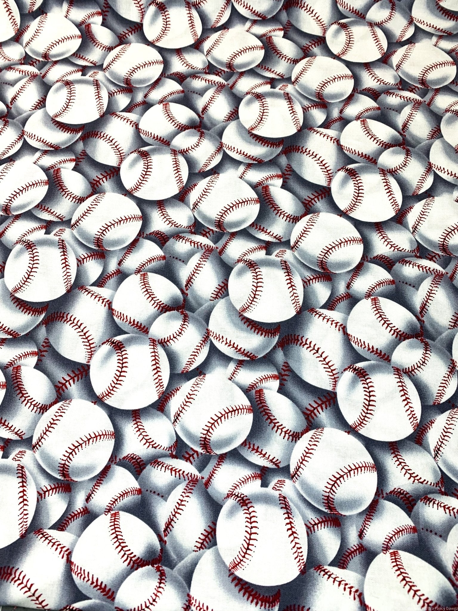 Baseball fabric C2159 Sports cotton fabric - Mary Jo Fabrics