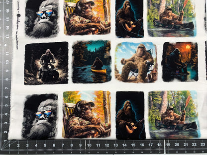 Bigfoot Fabric 23813 Gone Squatchin Legendary Loner - Mary Jo Fabrics