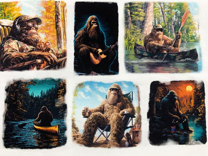 Bigfoot Fabric 23813 Gone Squatchin Legendary Loner - Mary Jo Fabrics