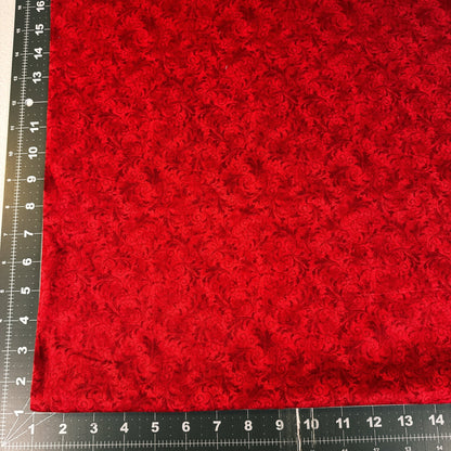 Blender Tonal Cotton fabric Echo-C 5500 Lipstick Red - Mary Jo Fabrics