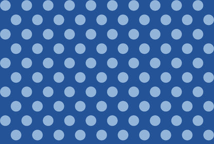Blue Polka Dot FLANNEL 44 - 6351 Blue Dots - Mary Jo Fabrics