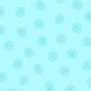 Blue Swirl Polka Dot FLANNEL 0019 - 11 Baby Flannel - Mary Jo Fabrics