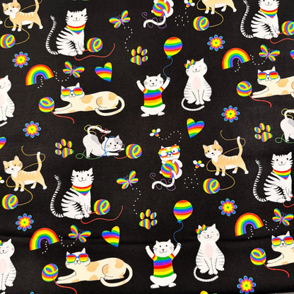 Bow Wow Meow Cat Fabric FLBWM D25 Z Kitten - Mary Jo Fabrics