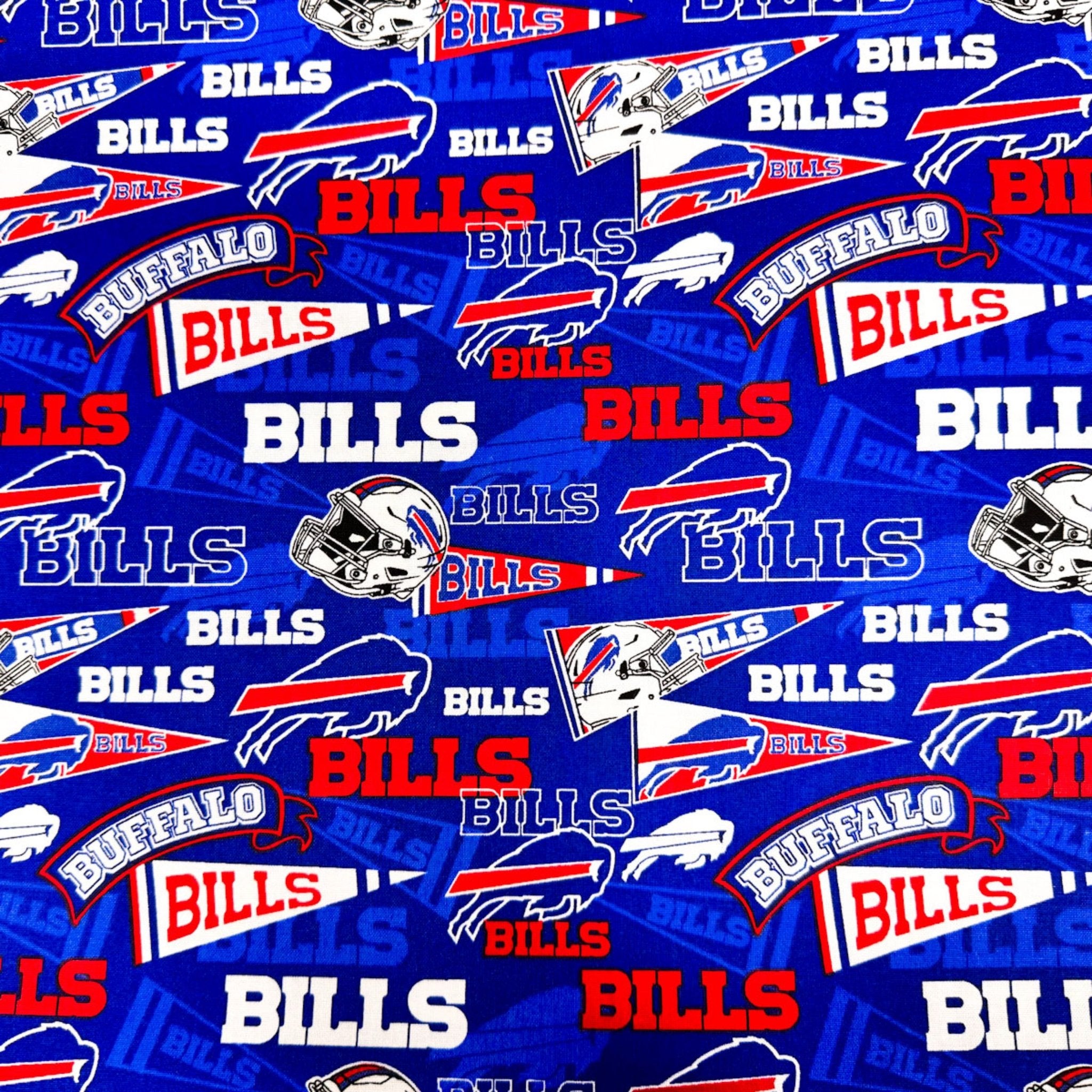 Buffalo Bills 70154D NFL Cotton fabric - Mary Jo Fabrics