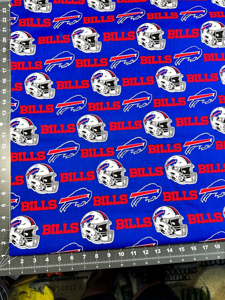 Buffalo Bills fabric 6377 - D NFL Cotton fabric - Mary Jo Fabrics