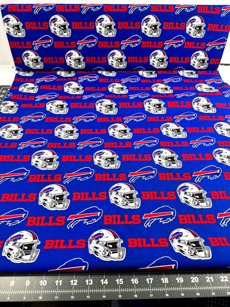 Buffalo Bills fabric 6377 - D NFL Cotton fabric - Mary Jo Fabrics