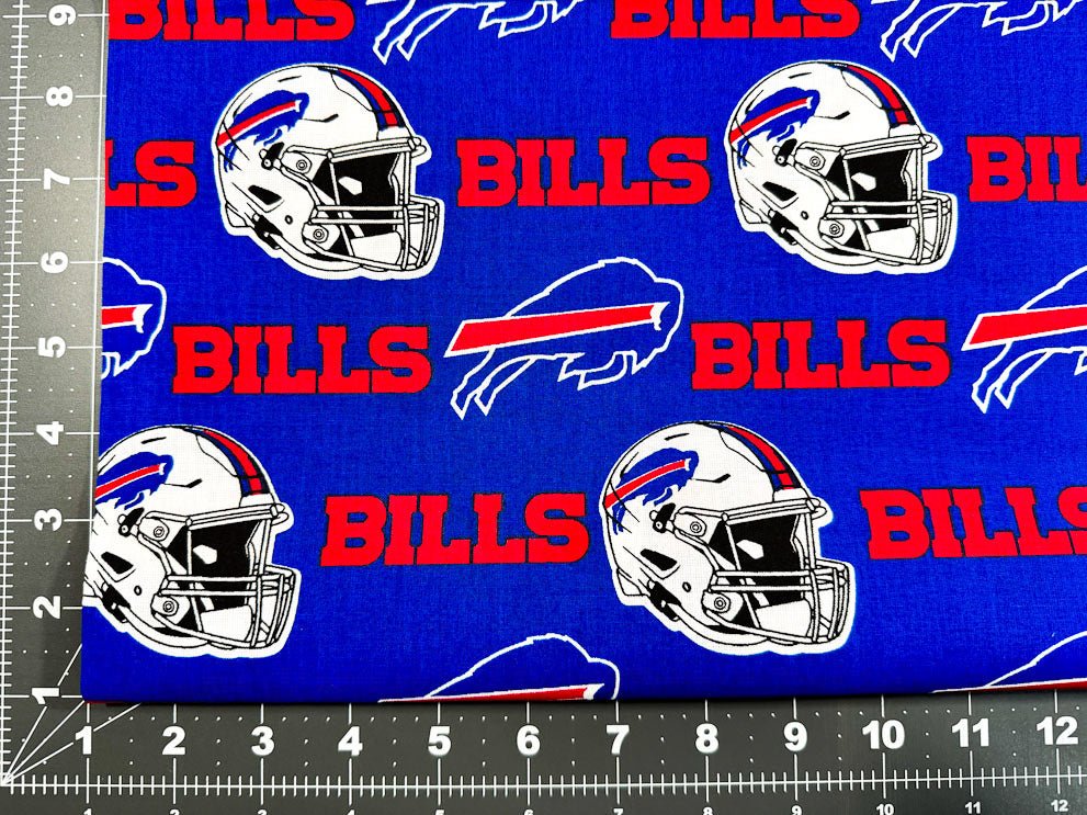 Buffalo Bills fabric 6377 - D NFL Cotton fabric - Mary Jo Fabrics