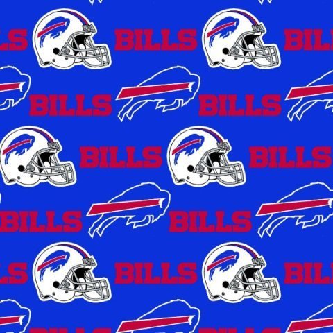 Buffalo Bills fabric 6377 - D NFL Cotton fabric - Mary Jo Fabrics